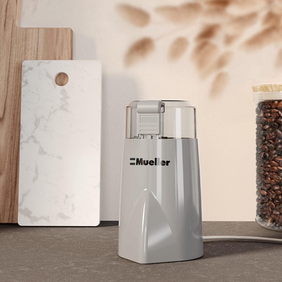 ☕️Mueller HyperGrind Precision Electric Spice/Coffee Grinder Mill☕️ ~Grey NWT - Picture 3 of 14